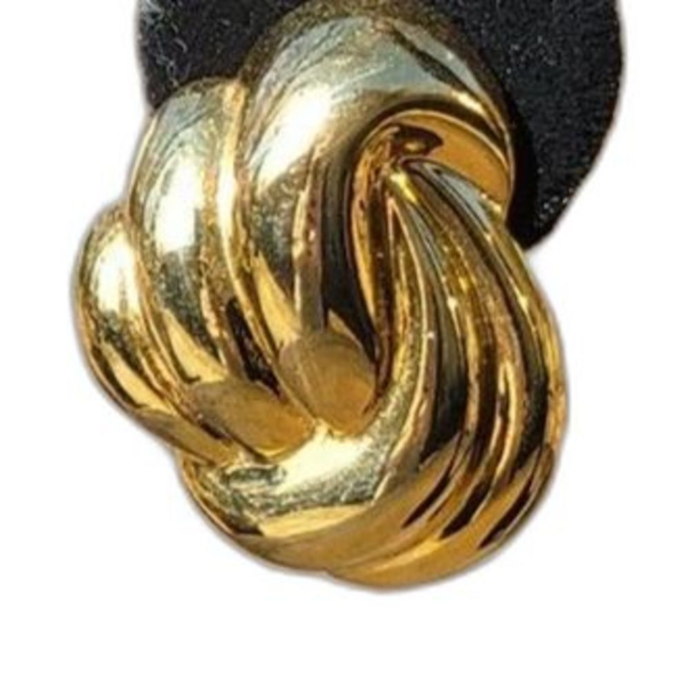 Abstract Designed Post Earrings - Picture 3 of 4